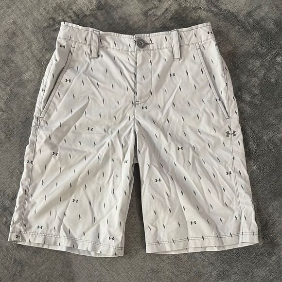 Under Armour Gray Athletic Shorts Lightweight Performance - Picture 1 of 3